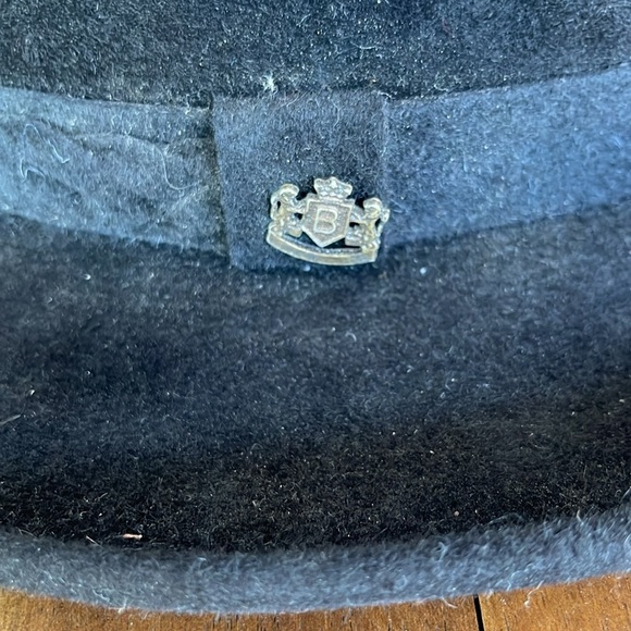 Vintage Biltmore Golden Pheasant Velour black hat - Picture 4 of 9